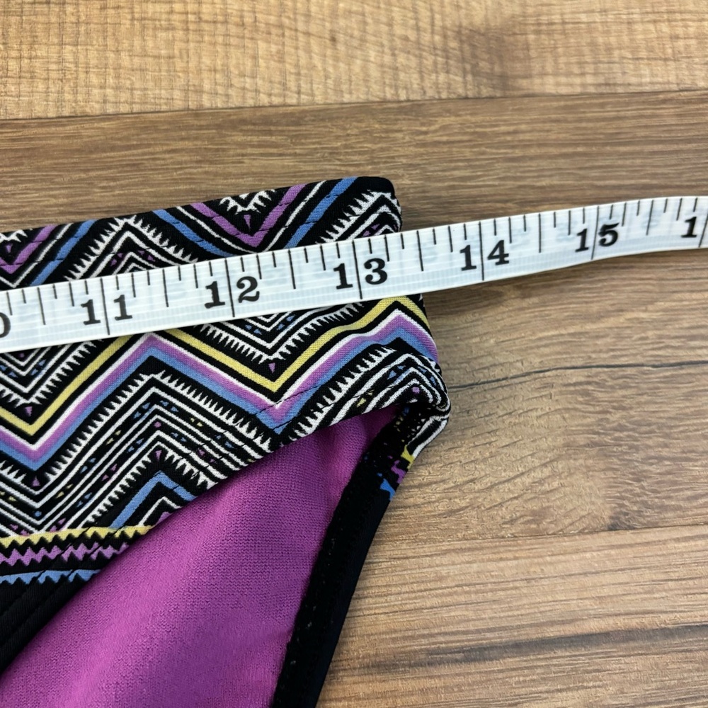 Athleta Halter Top Geometric Bikini Top & Bottom Swim Suit Bikini - Picture 9 of 10